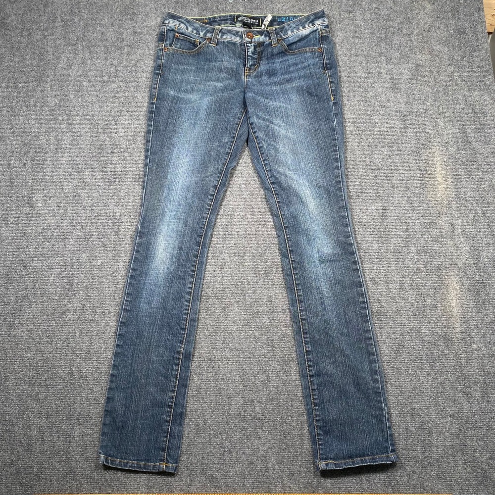 Volcom Brand Jeans Mens Skinny‎ Blue Wash Denim Pants Size 29x29